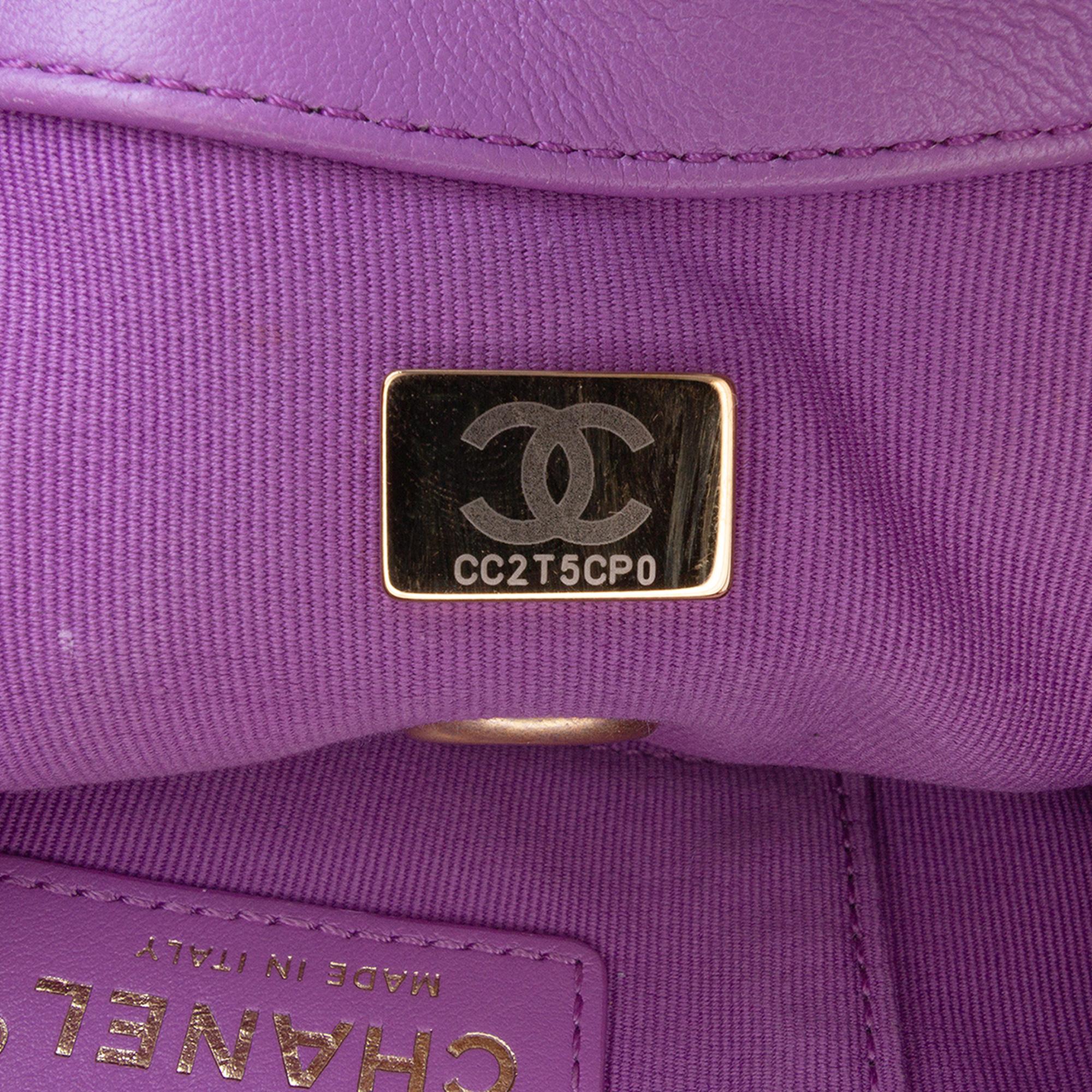 Chanel Mini Quilted Lambskin Candy Chain Flap