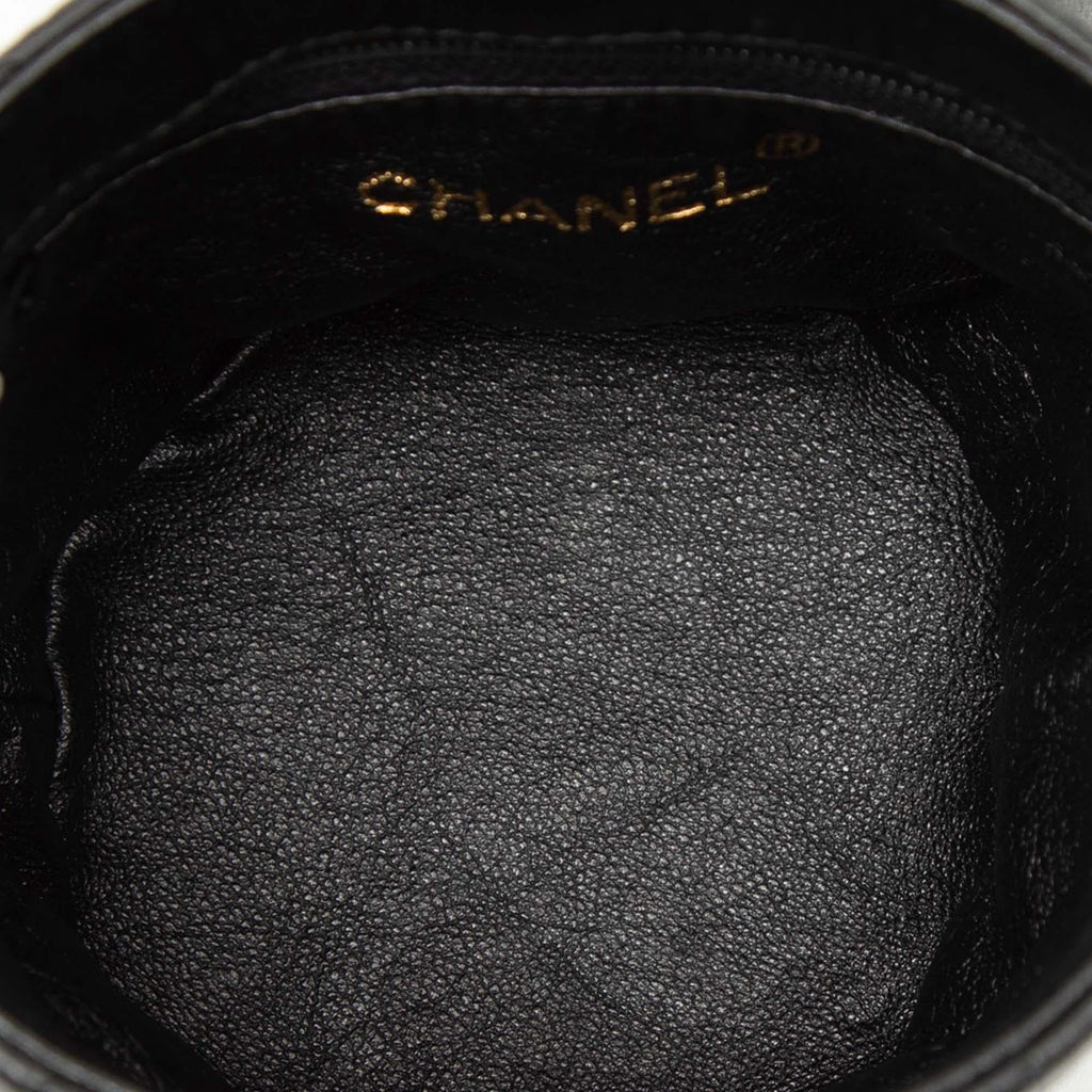 Chanel Mini Quilted Lambskin Canteen Tassel Vanity Case