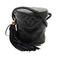 Chanel Mini Quilted Lambskin Canteen Tassel Vanity Case