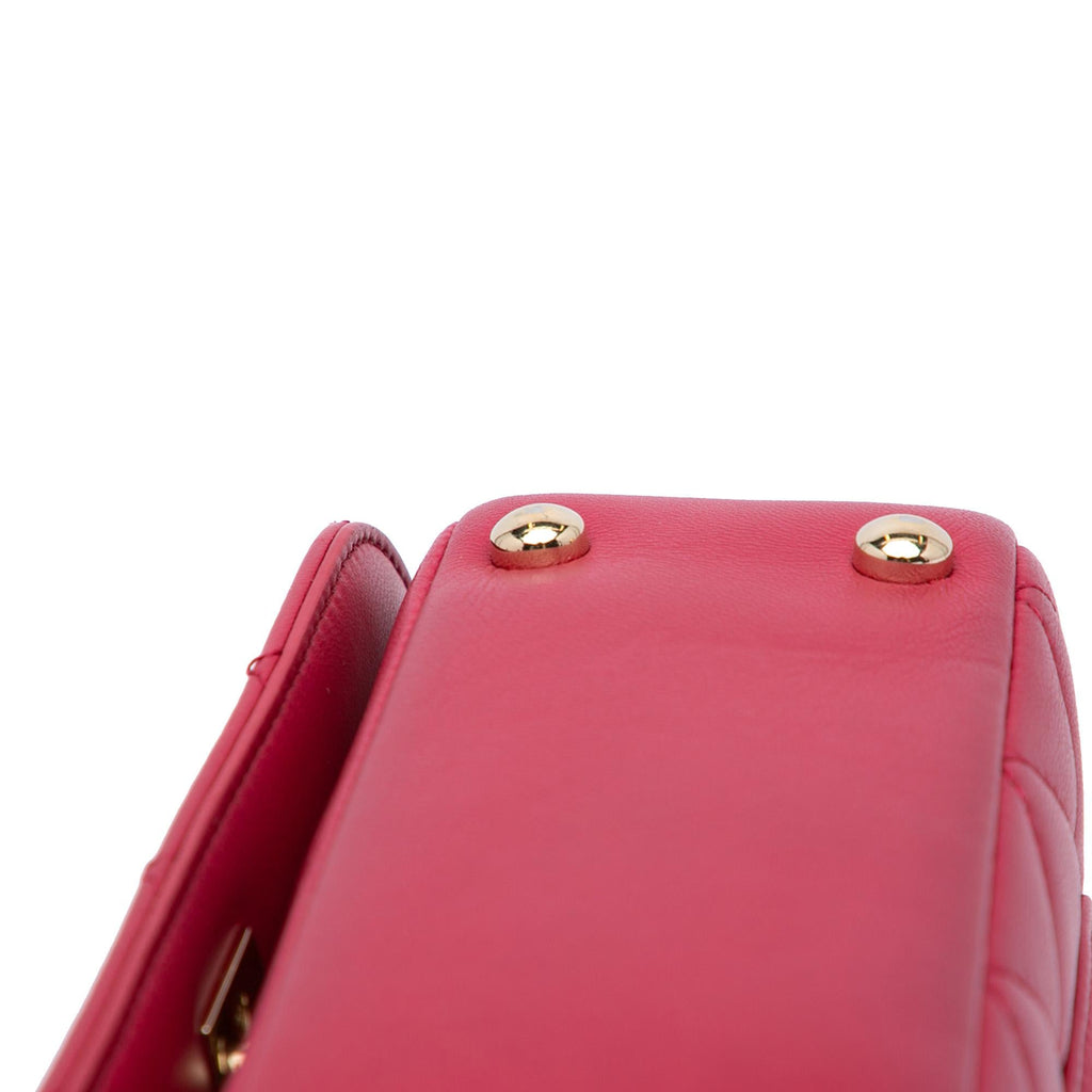 Chanel Mini Quilted Lambskin Carry Chic Flap