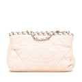 Chanel Mini Quilted Lambskin Chain Me Tote