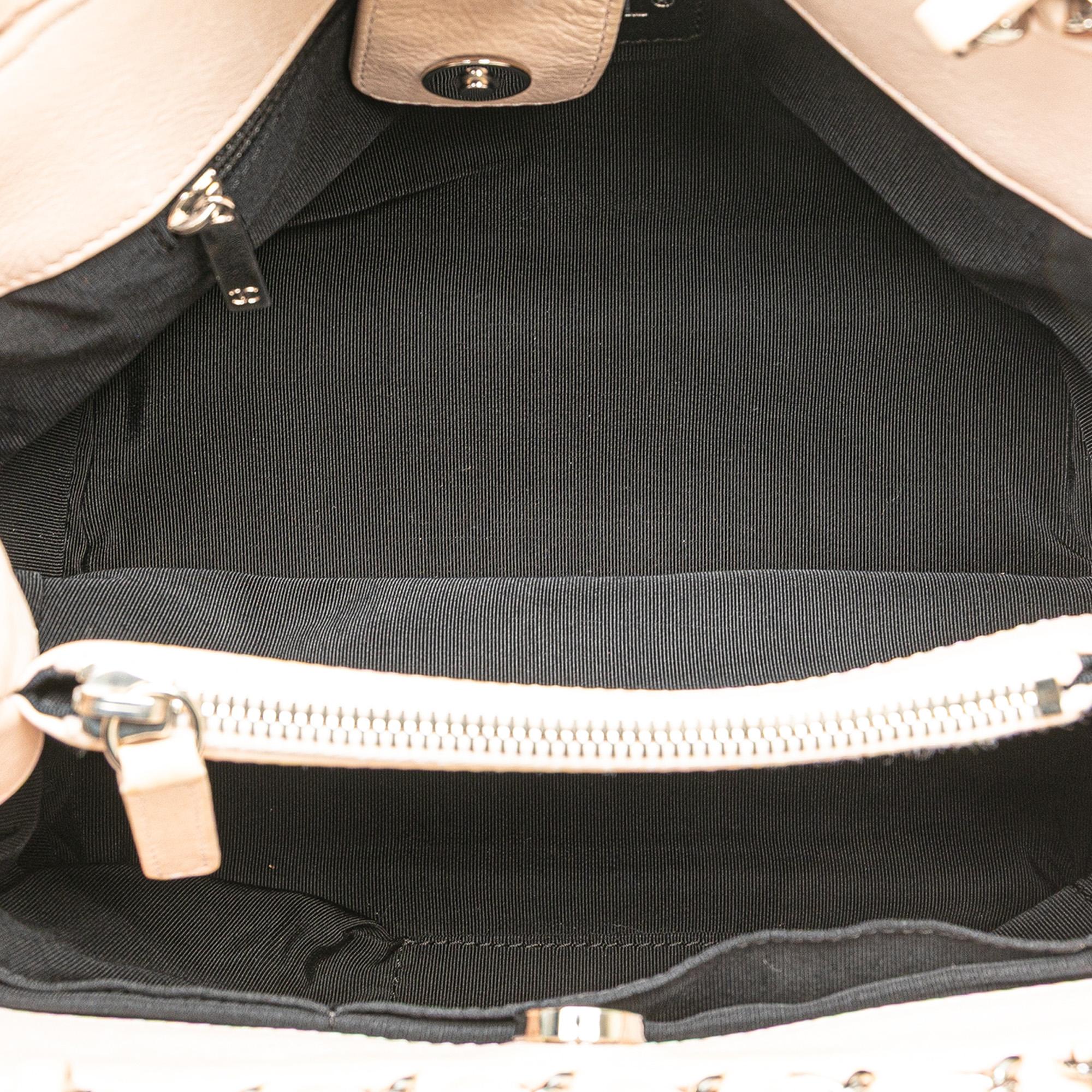 Chanel Mini Quilted Lambskin Chain Me Tote