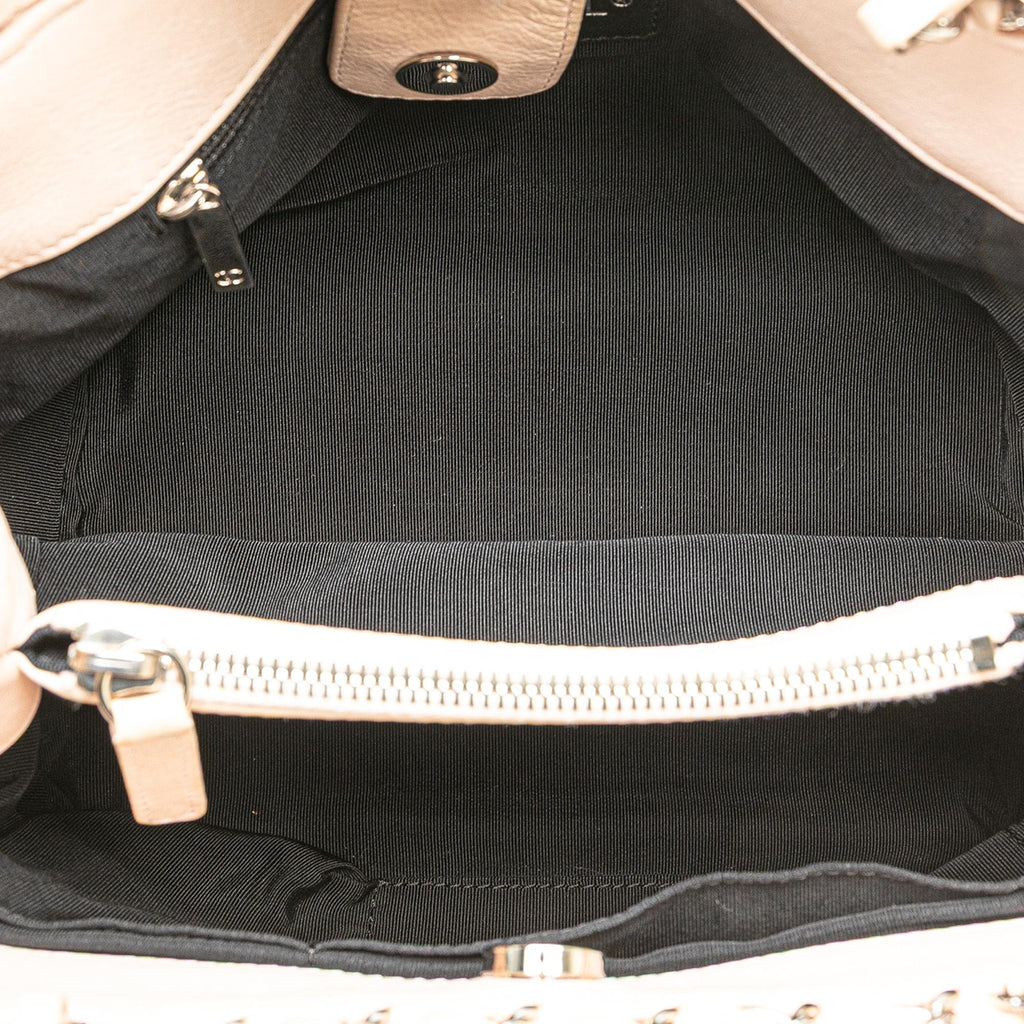 Chanel Mini Quilted Lambskin Chain Me Tote