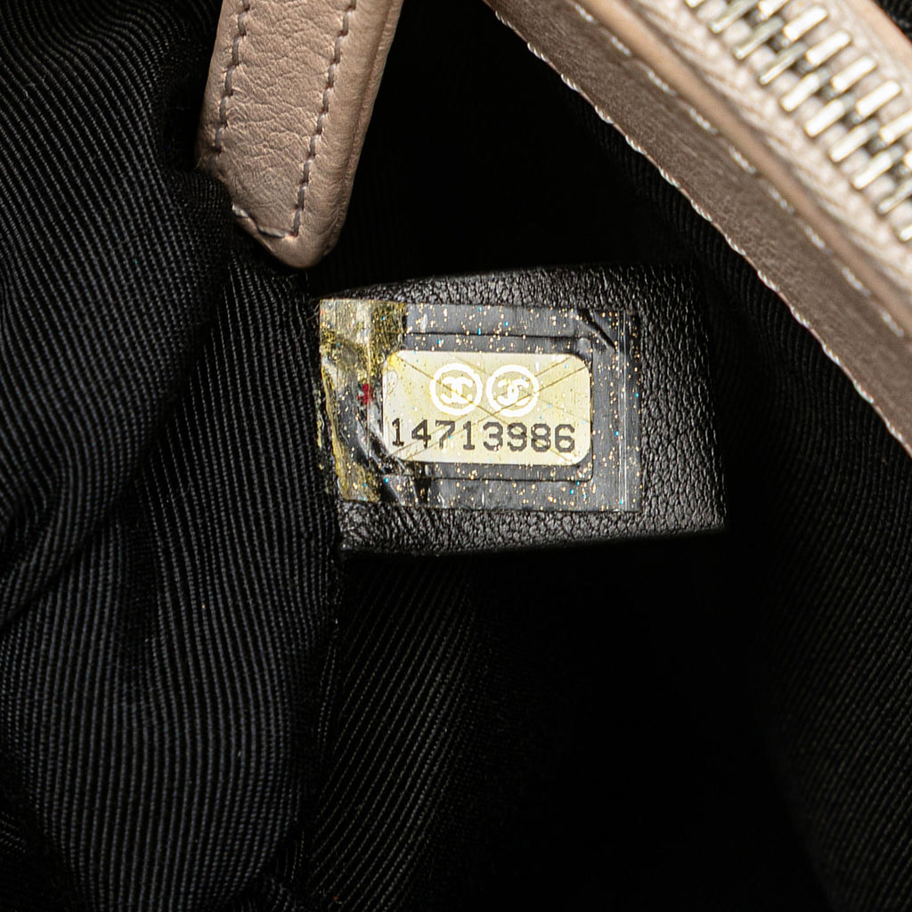Chanel Mini Quilted Lambskin Chain Me Tote