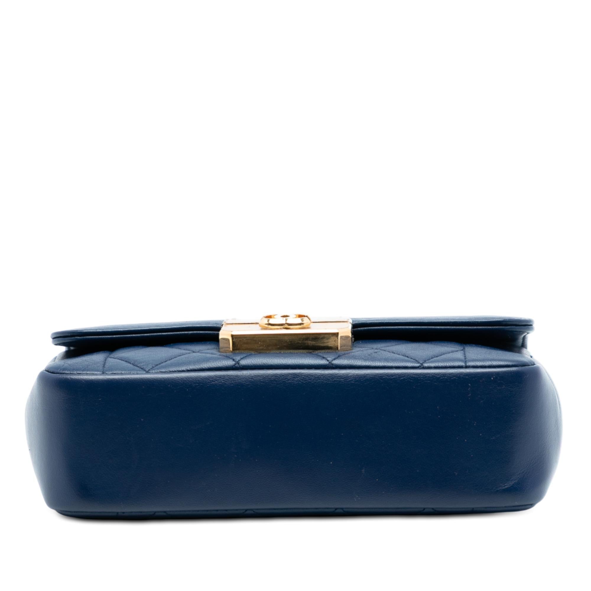 Chanel Mini Quilted Lambskin Chic With Me Flap
