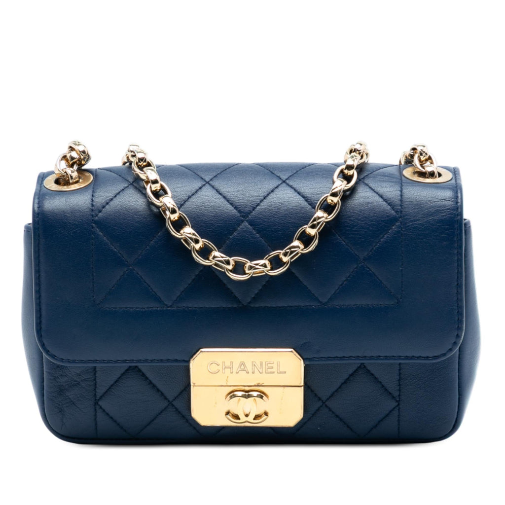 Chanel Mini Quilted Lambskin Chic With Me Flap