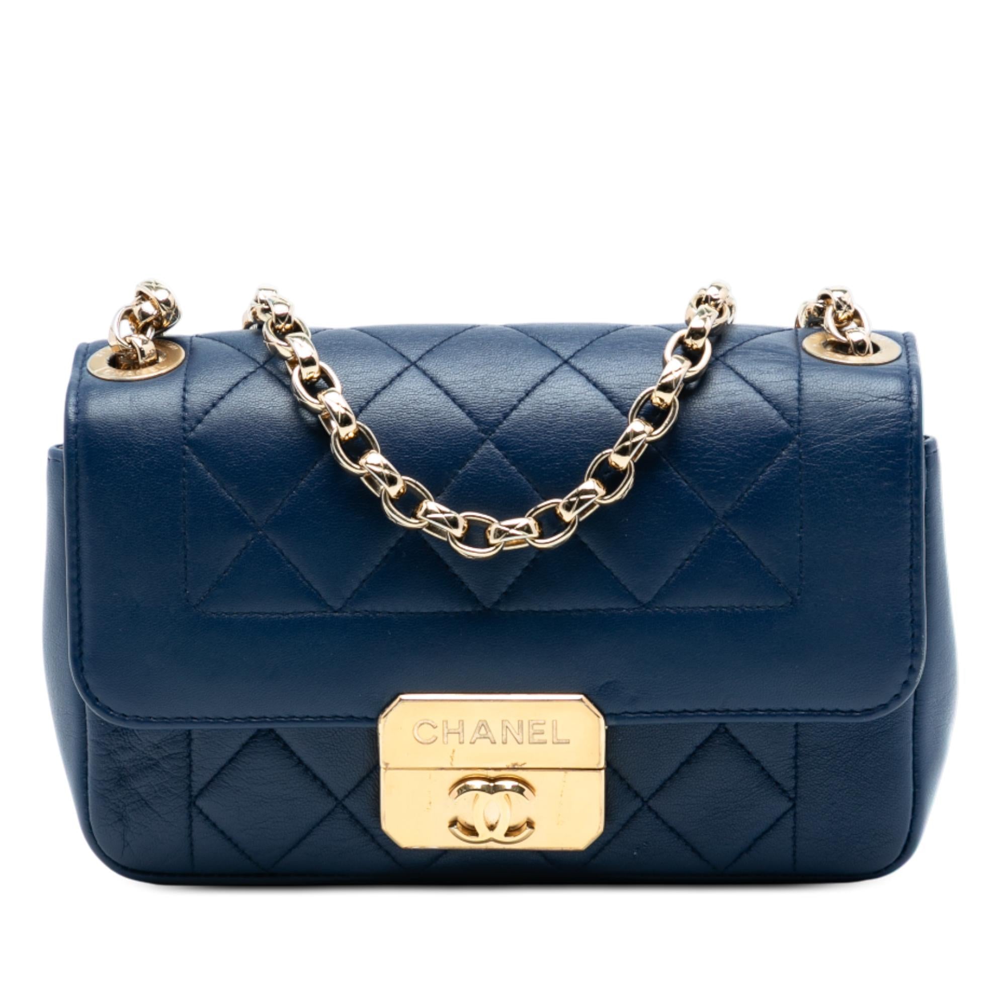 Chanel Mini Quilted Lambskin Chic With Me Flap