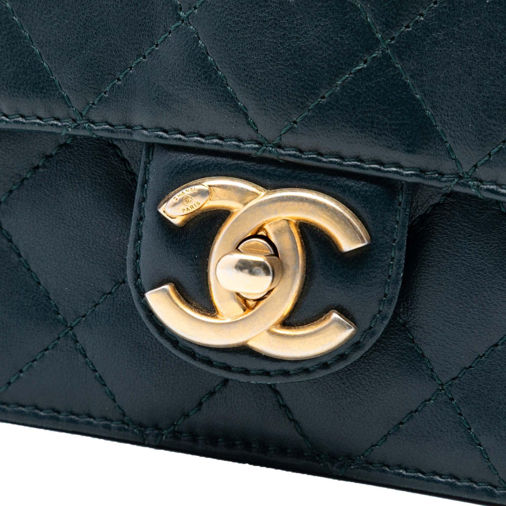 Chanel Mini Quilted Lambskin Crossing Times Flap
