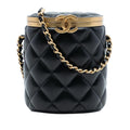 Chanel Mini Quilted Lambskin Crown Box Bag