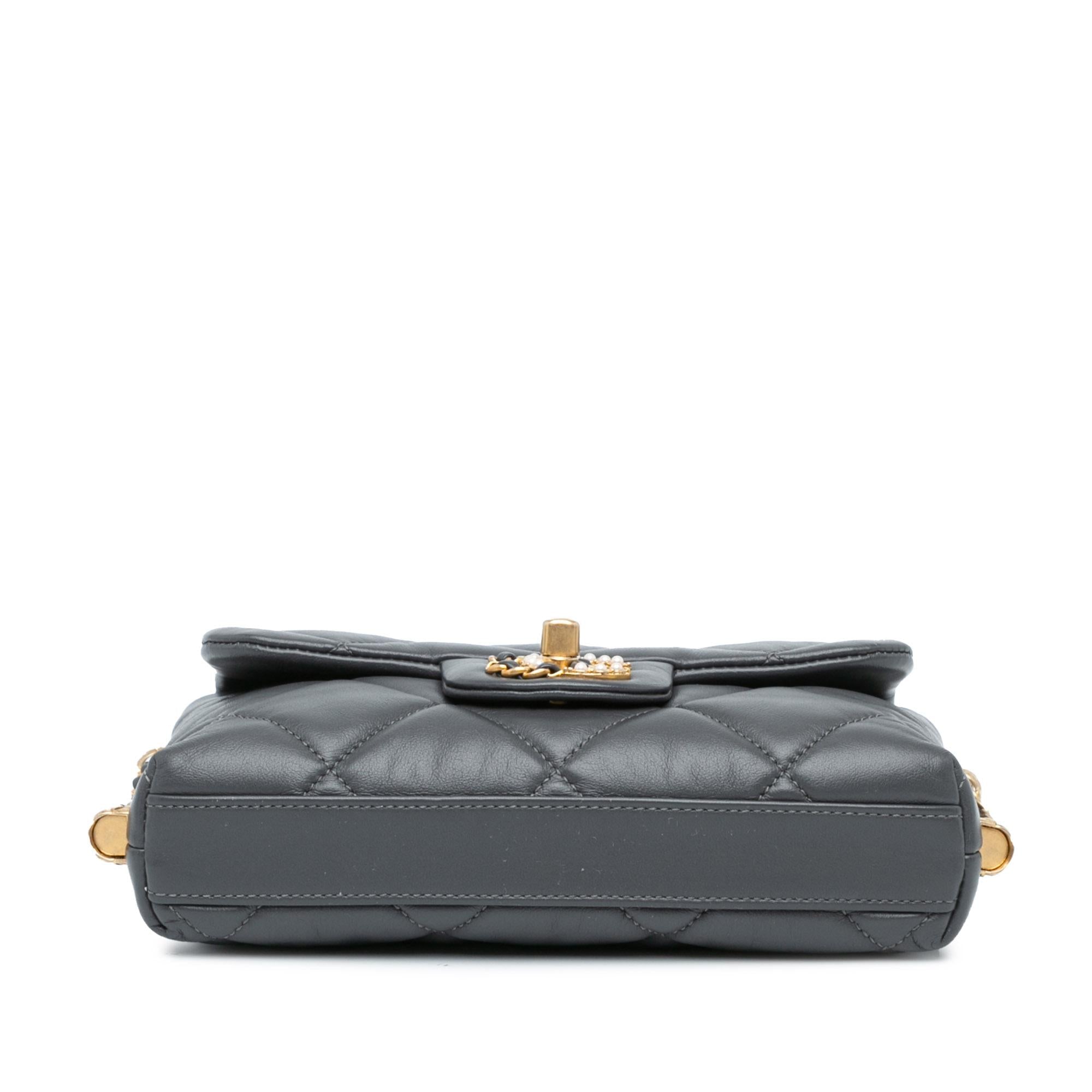 Chanel Mini Quilted Lambskin Crush on Chains Flap