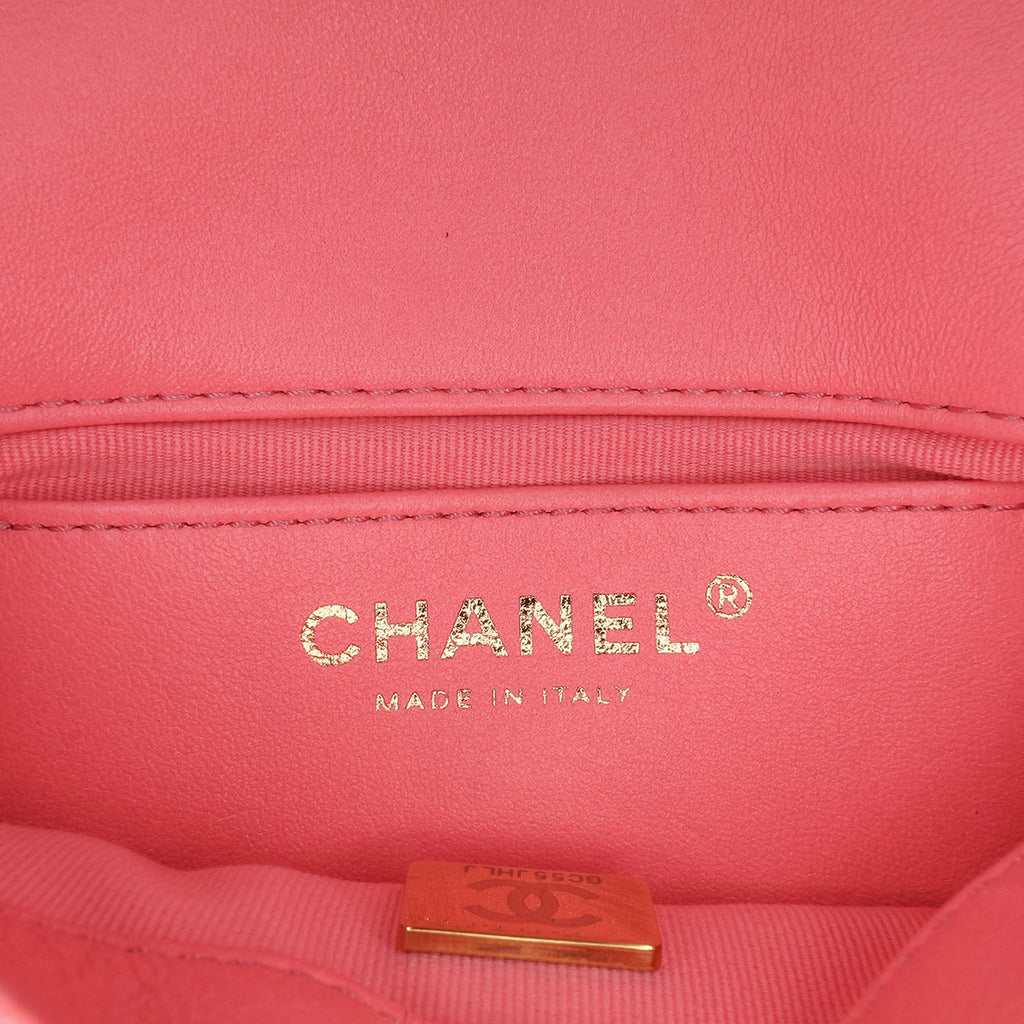 Chanel Mini Quilted Lambskin Funky Town Flap
