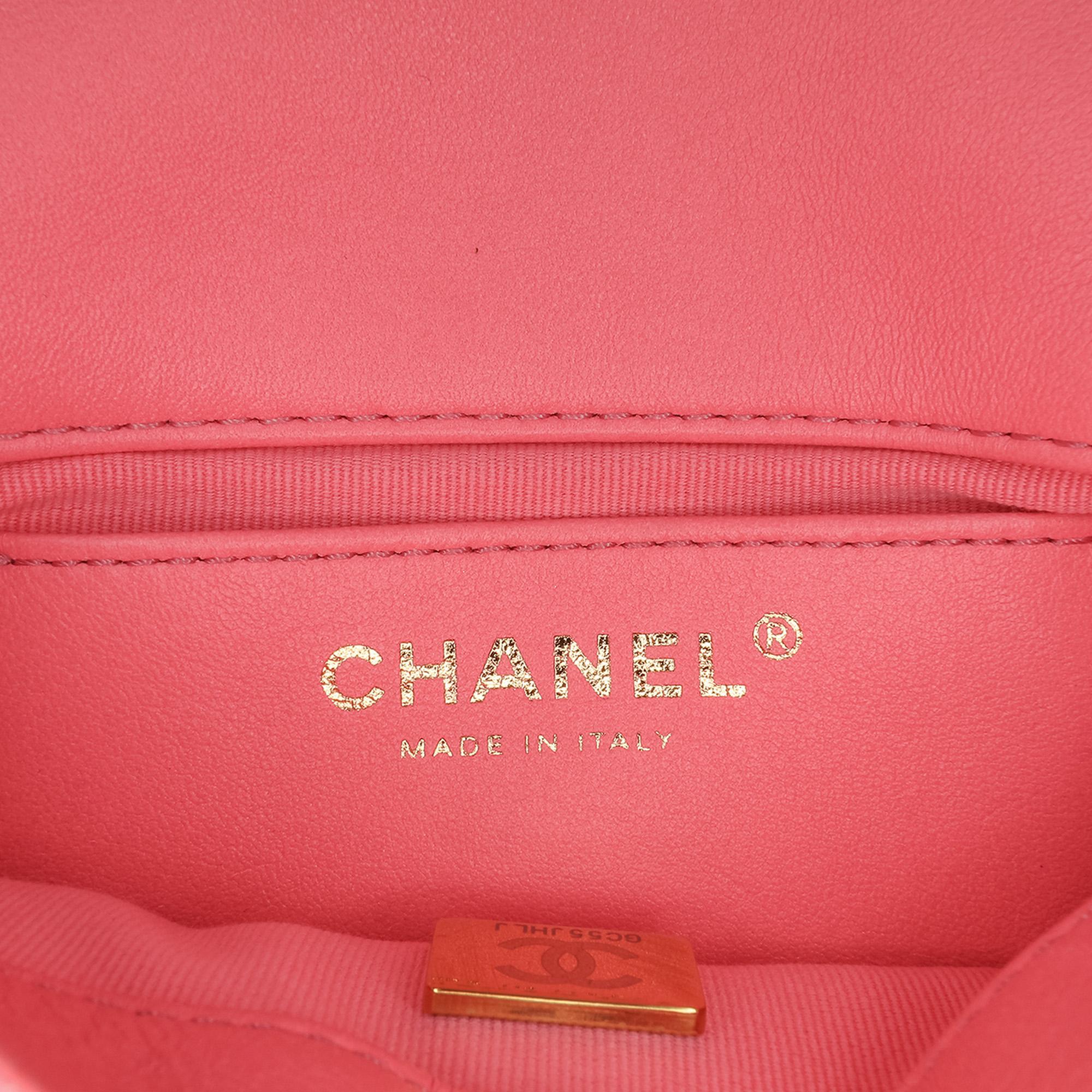 Chanel Mini Quilted Lambskin Funky Town Flap