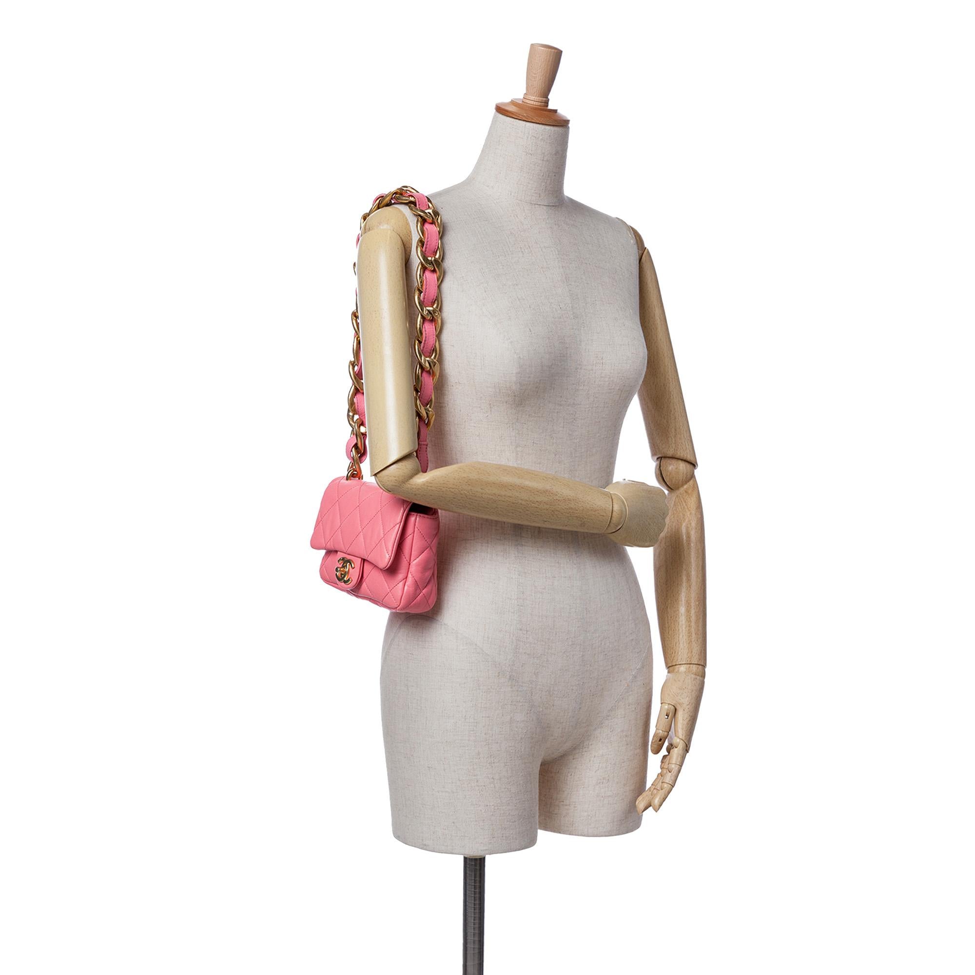 Chanel Mini Quilted Lambskin Funky Town Flap