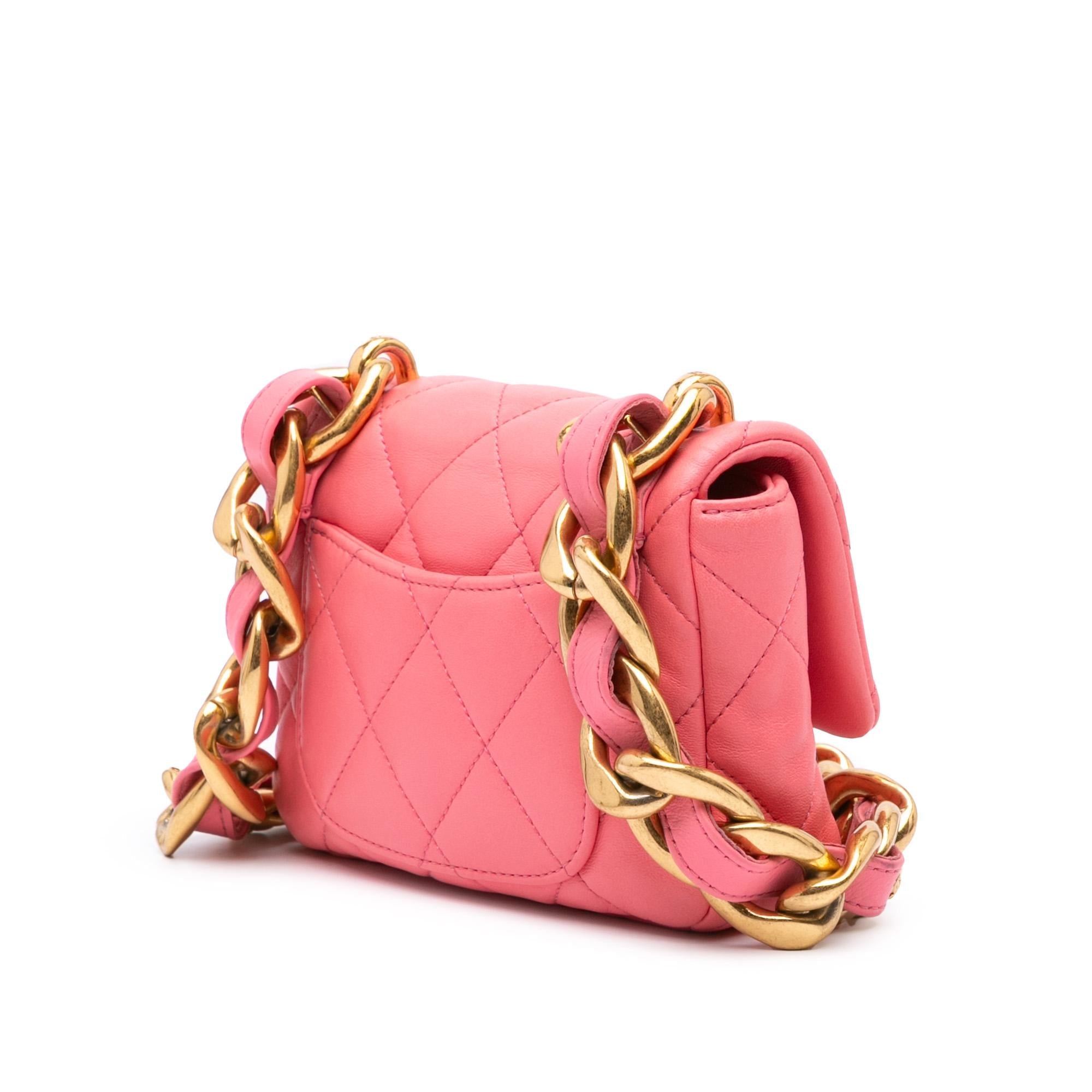Chanel Mini Quilted Lambskin Funky Town Flap