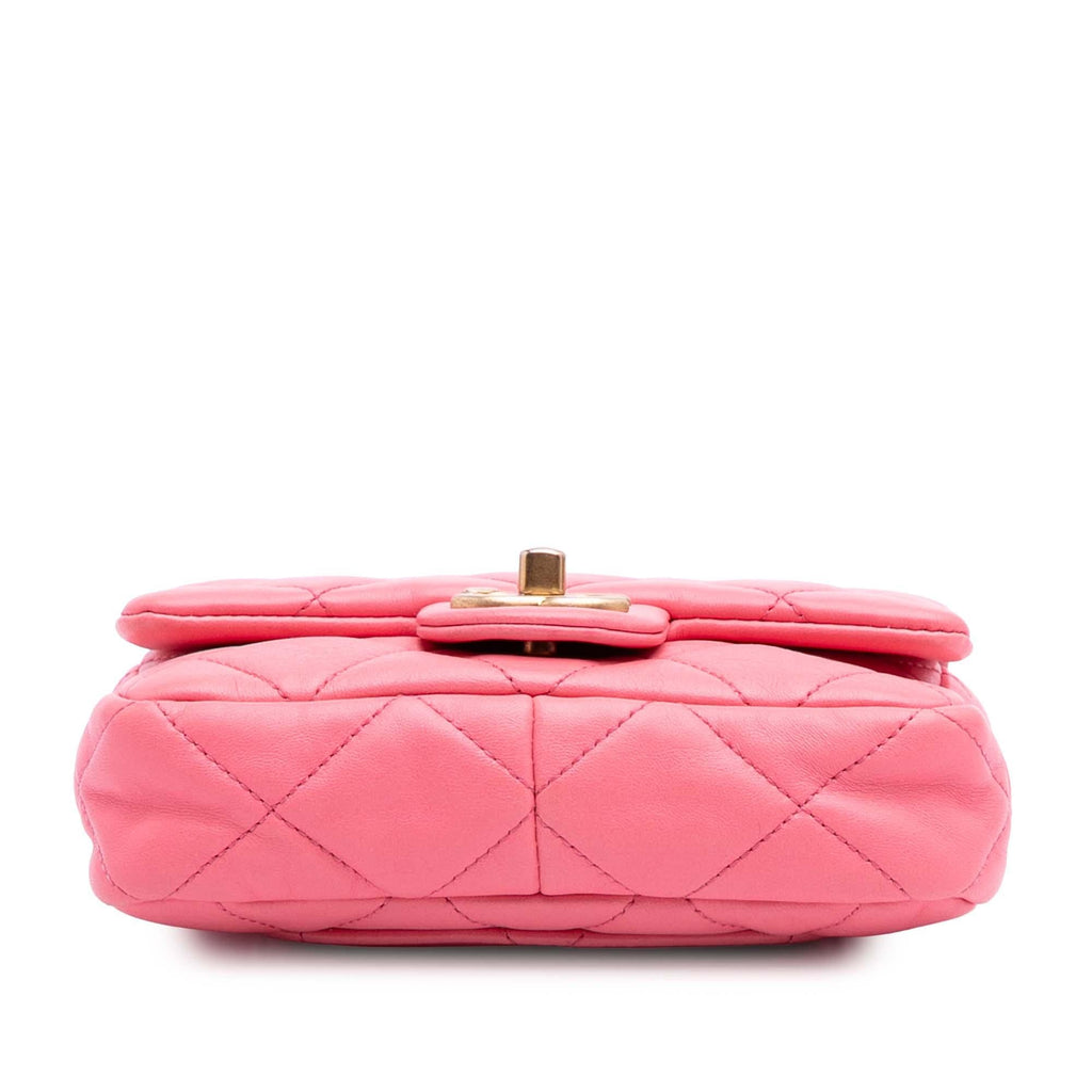 Chanel Mini Quilted Lambskin Funky Town Flap