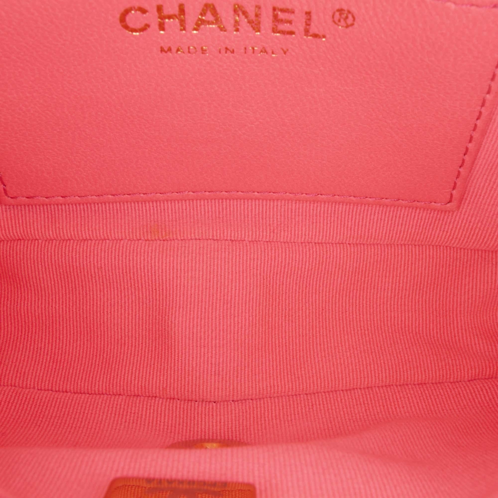 Chanel Mini Quilted Lambskin Funky Town Flap