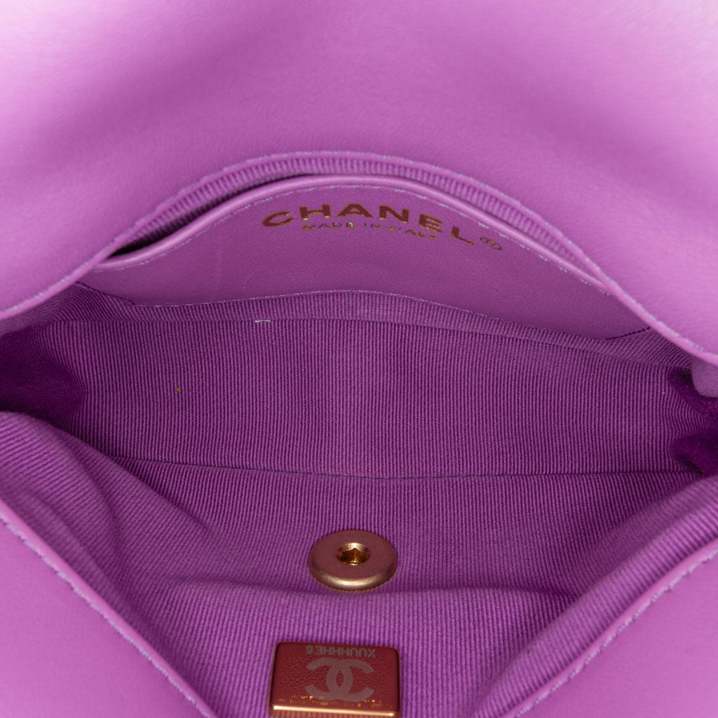 Chanel Mini Quilted Lambskin Funky Town Flap
