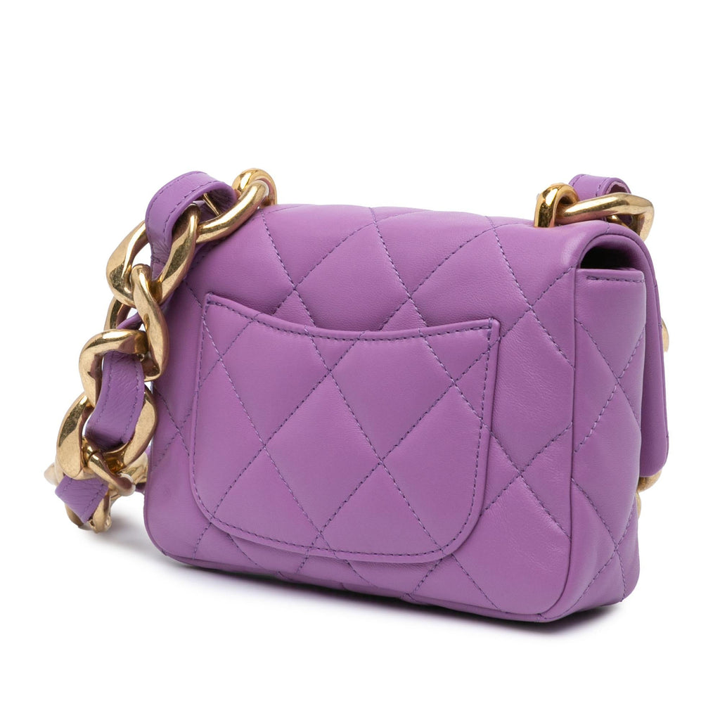 Chanel Mini Quilted Lambskin Funky Town Flap