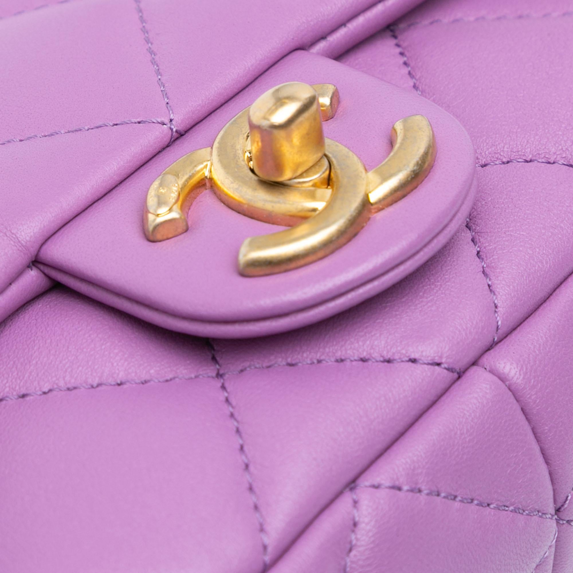 Chanel Mini Quilted Lambskin Funky Town Flap