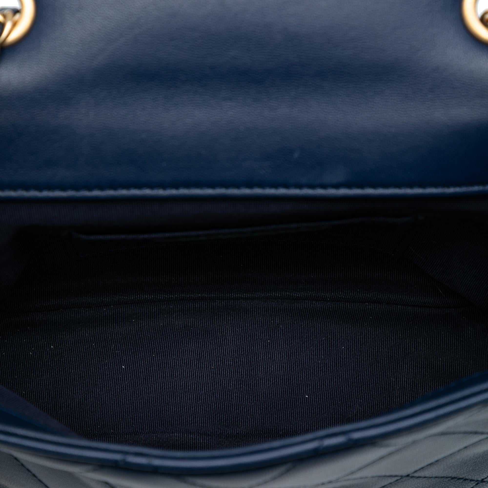 Chanel Mini Quilted Lambskin In The Loop Flap
