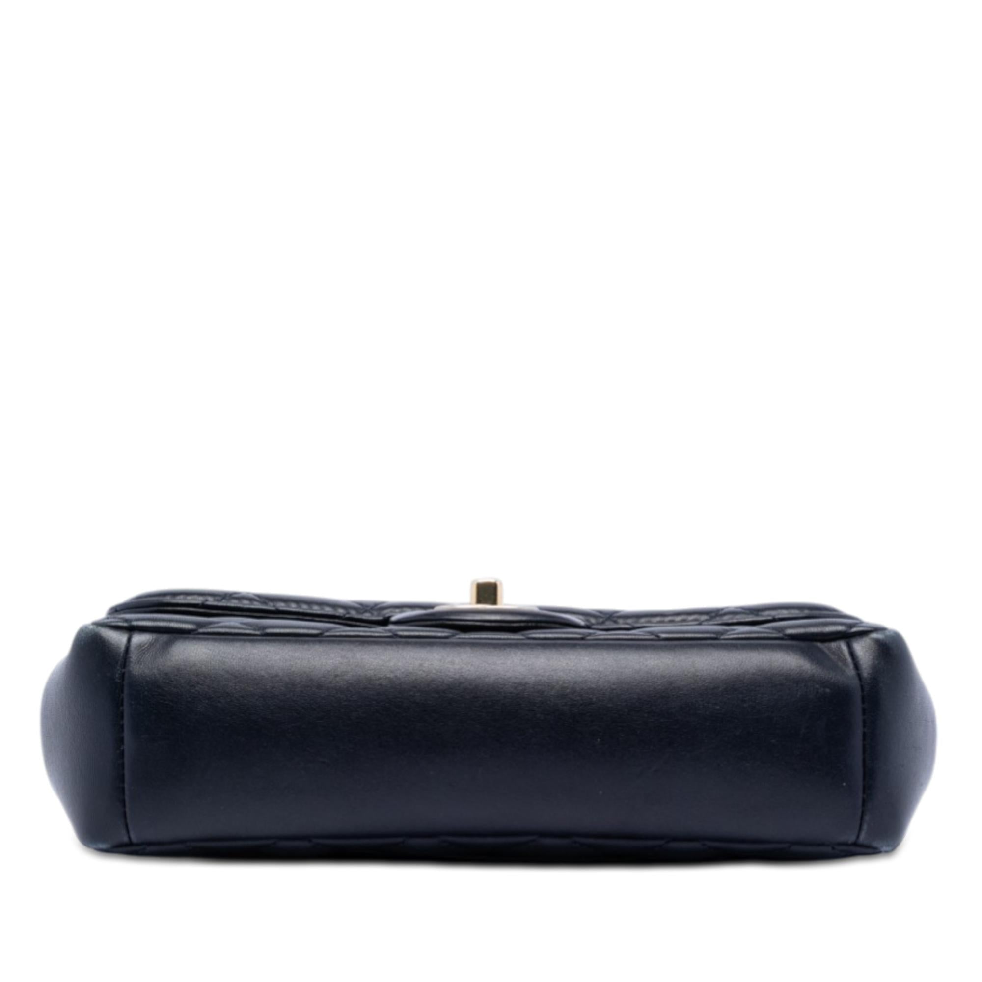 Chanel Mini Quilted Lambskin Mademoiselle Chic Flap