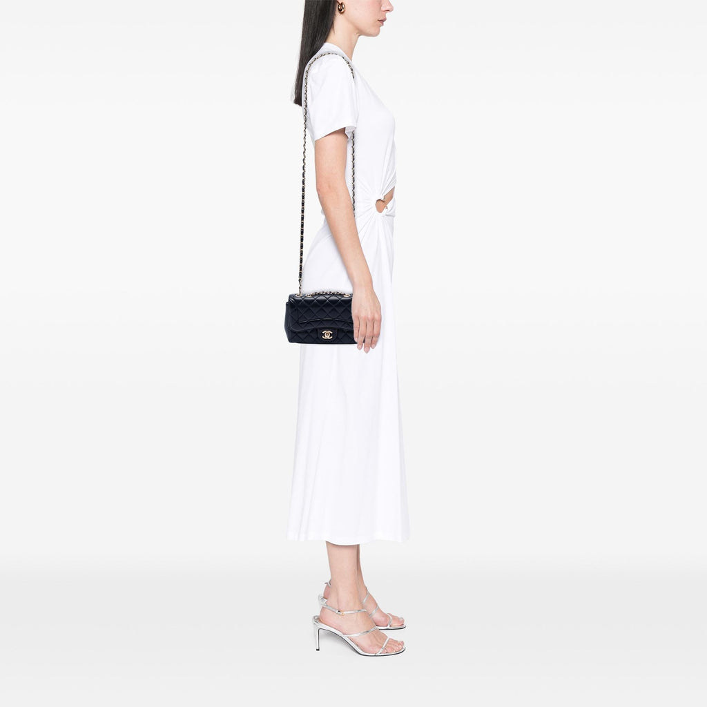 Chanel Mini Quilted Lambskin Mademoiselle Chic Flap