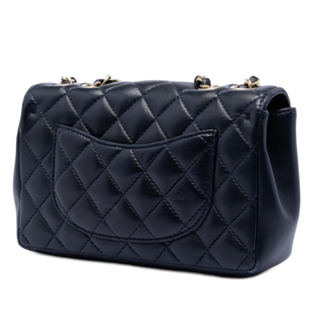 Chanel Mini Quilted Lambskin Mademoiselle Chic Flap