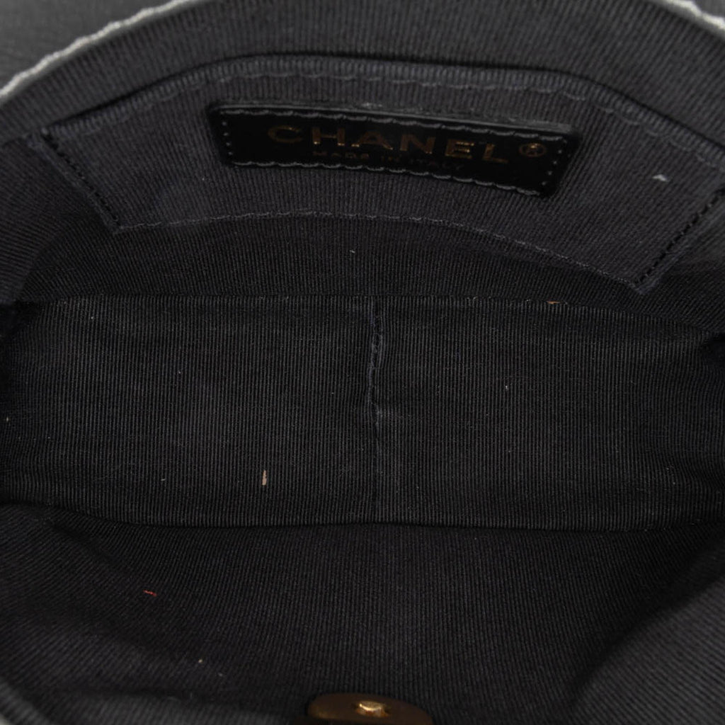 Chanel Mini Quilted Lambskin Side Note Flap
