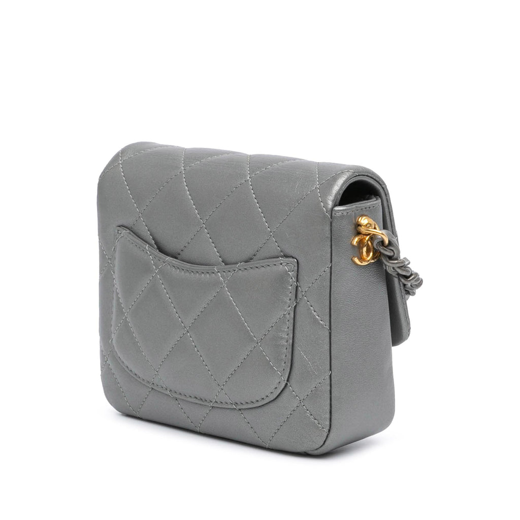 Chanel Mini Quilted Lambskin Side Note Flap