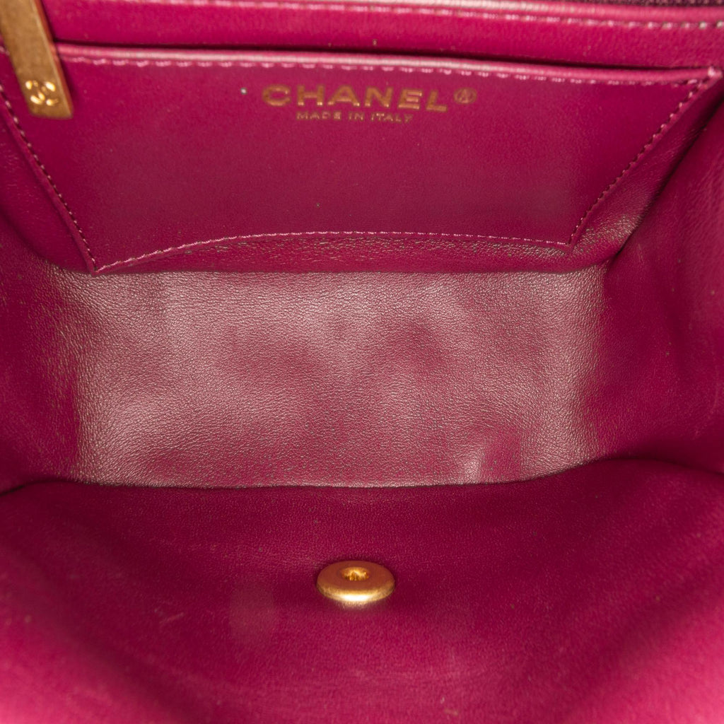 Chanel Mini Quilted Lambskin Single Flap