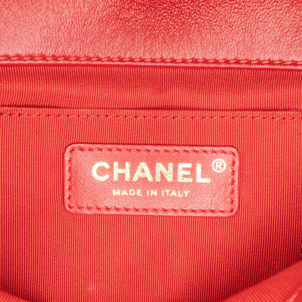 Chanel Mini Quilted Lambskin Soft Square Flap