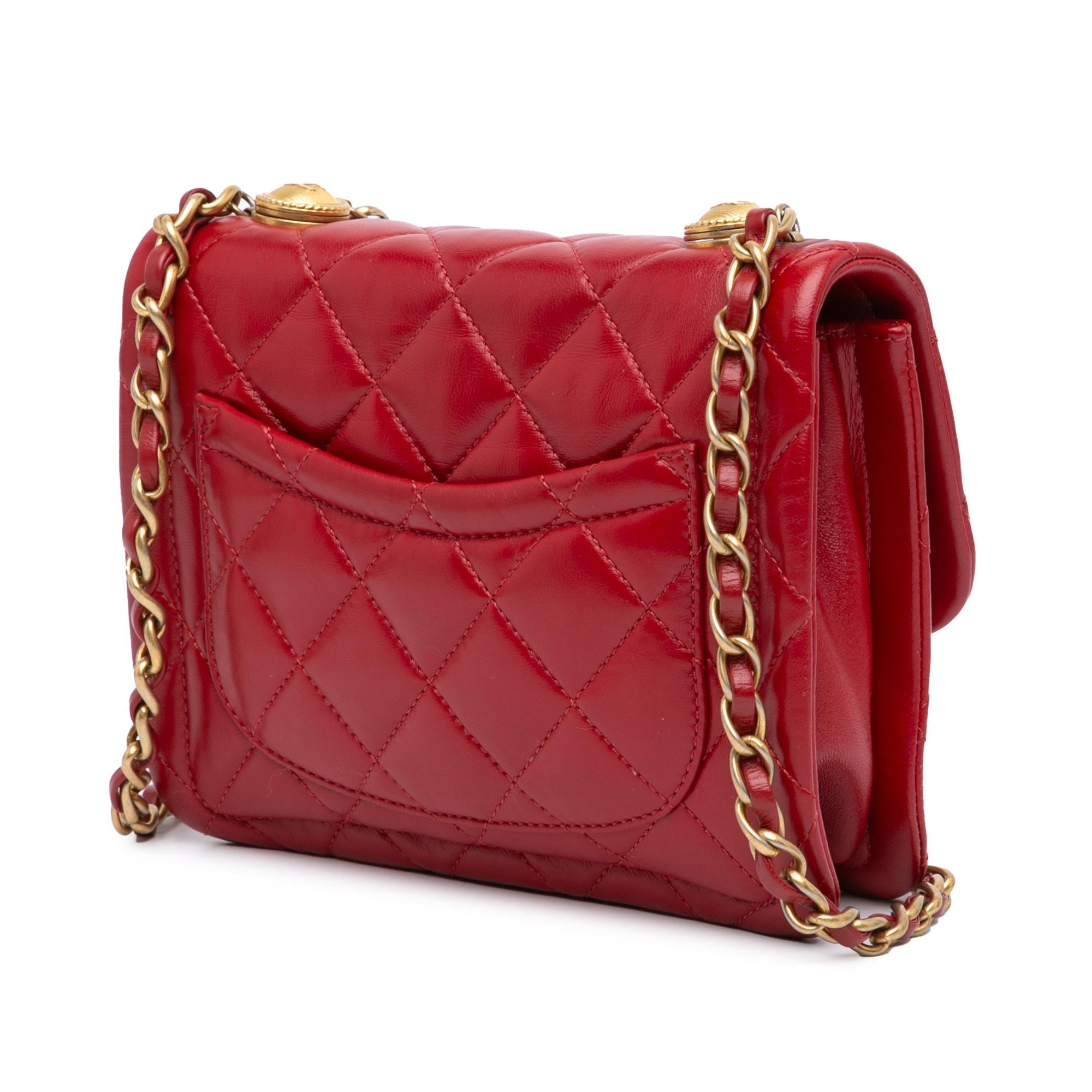 Chanel Mini Quilted Lambskin Soft Square Flap