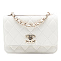 Chanel Mini Quilted Lambskin Trendy CC Wallet On Chain