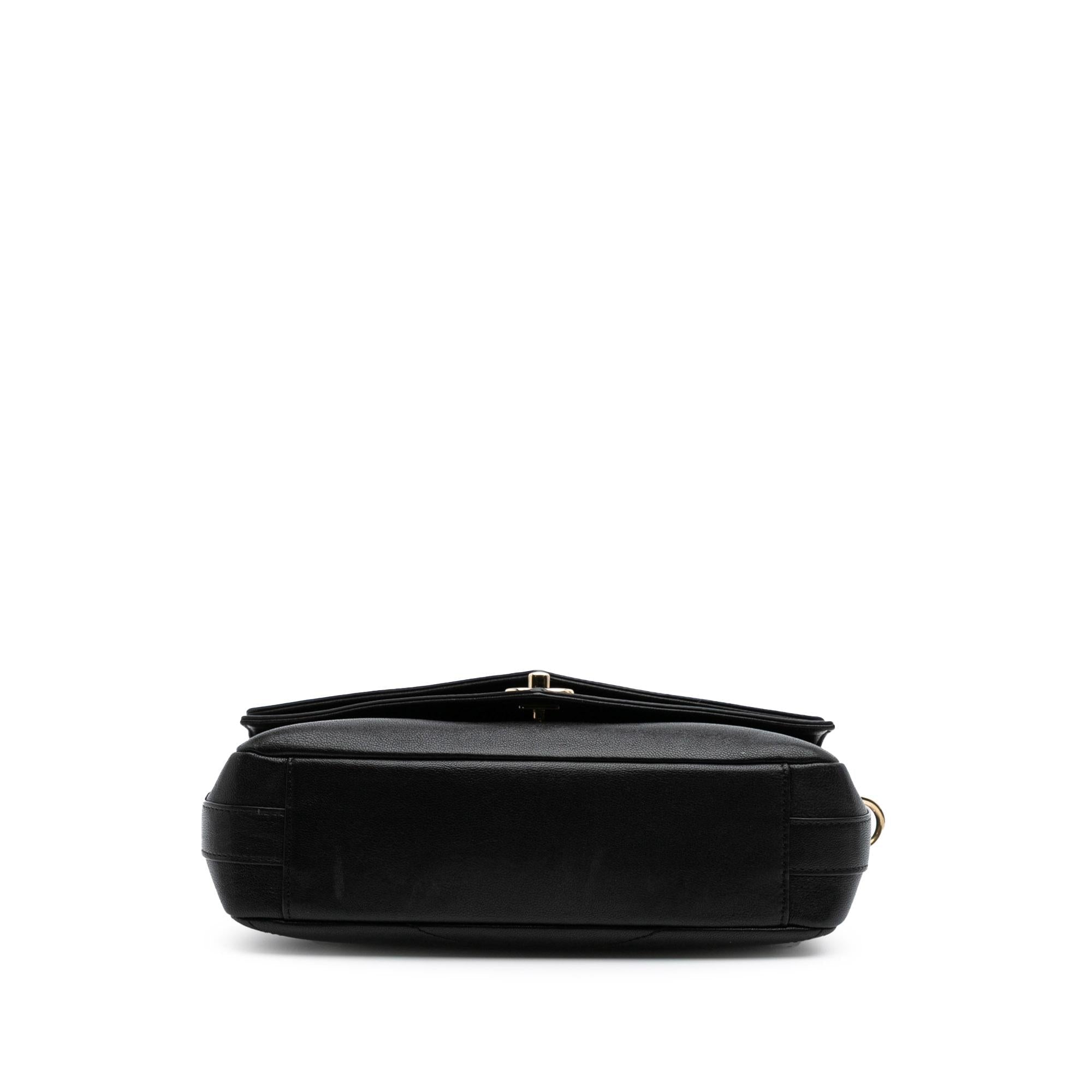Chanel Mini Quilted Sheepskin Double Chevron Flap