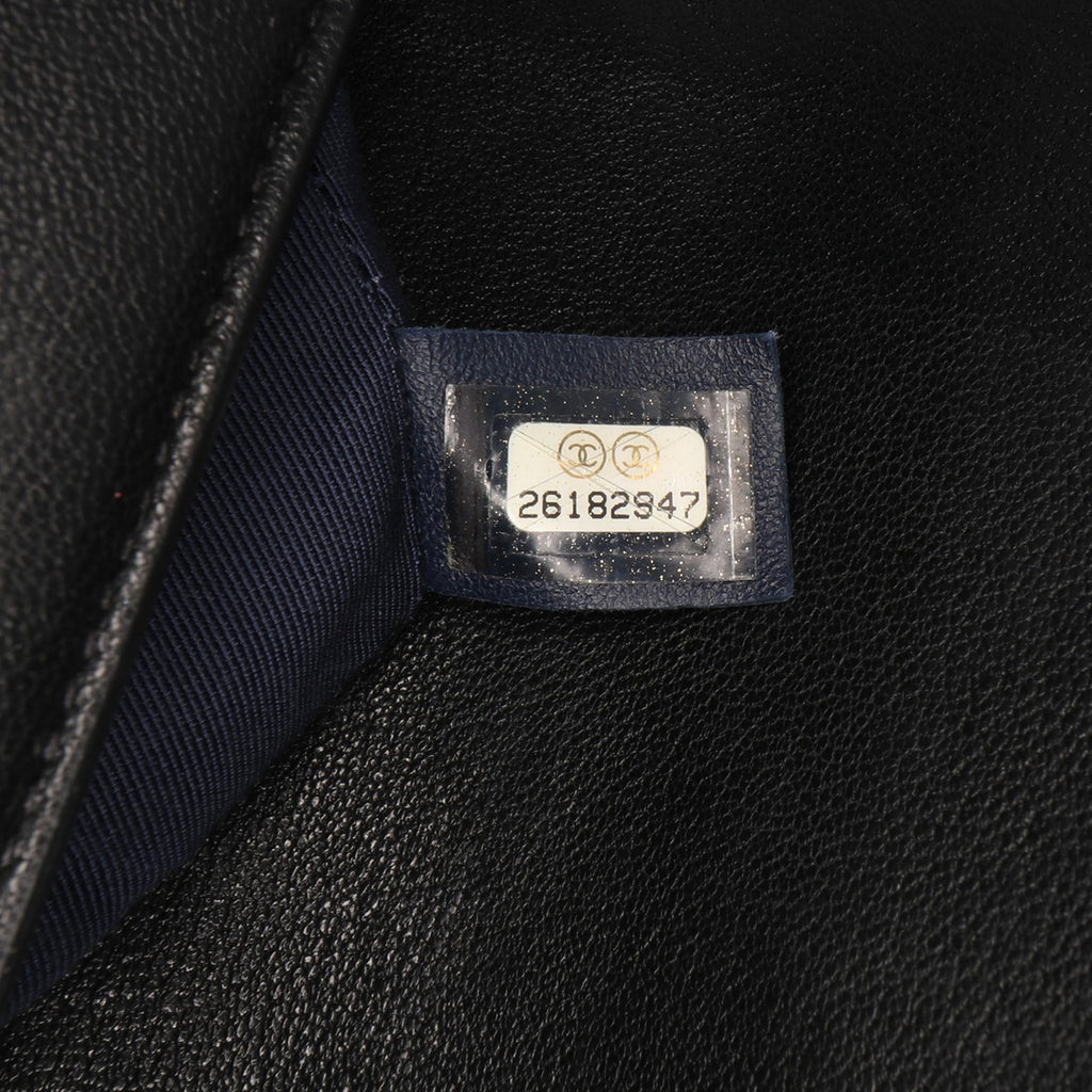 Chanel Mini Quilted Sheepskin Double Chevron Flap