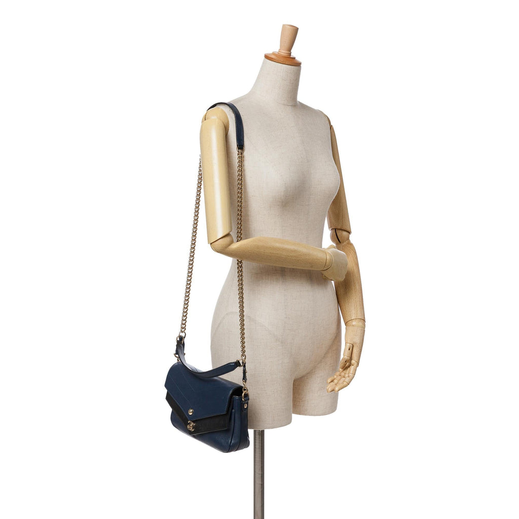 Chanel Mini Quilted Sheepskin Double Chevron Flap