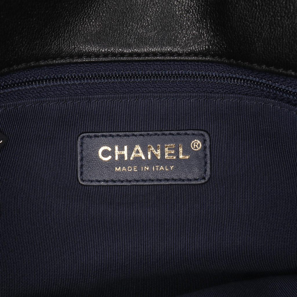 Chanel Mini Quilted Sheepskin Double Chevron Flap