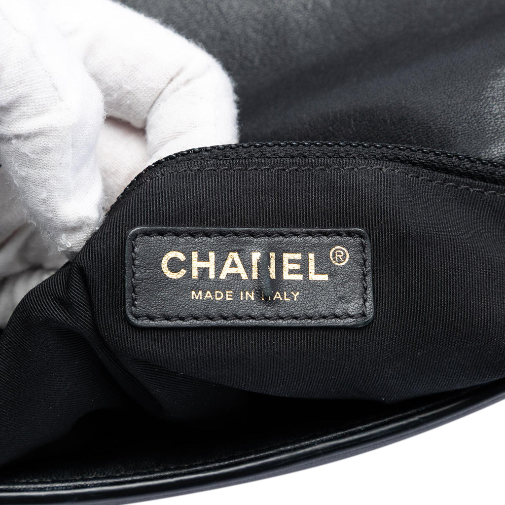Chanel Mini Quilted Sheepskin Double Chevron Flap