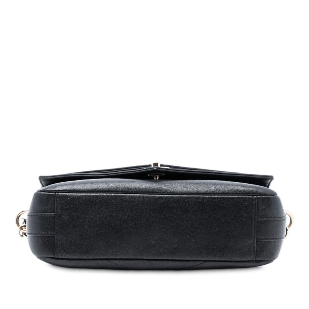 Chanel Mini Quilted Sheepskin Double Chevron Flap