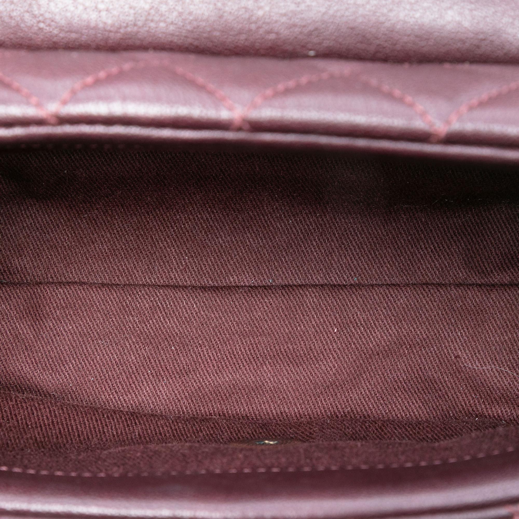 Chanel Mini Quilted Sheepskin Trapezio Flap