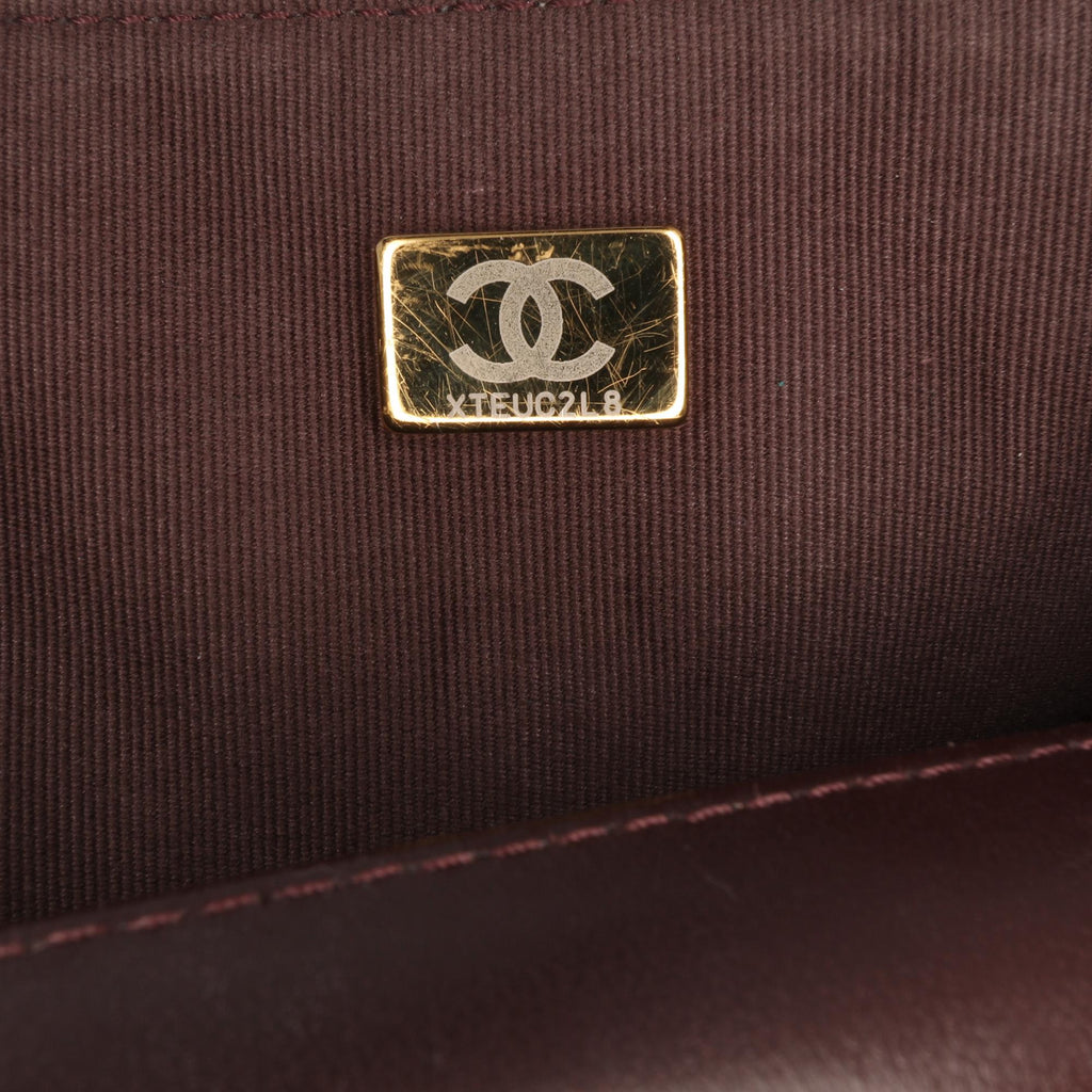 Chanel Mini Quilted Shiny Lambskin Single Flap