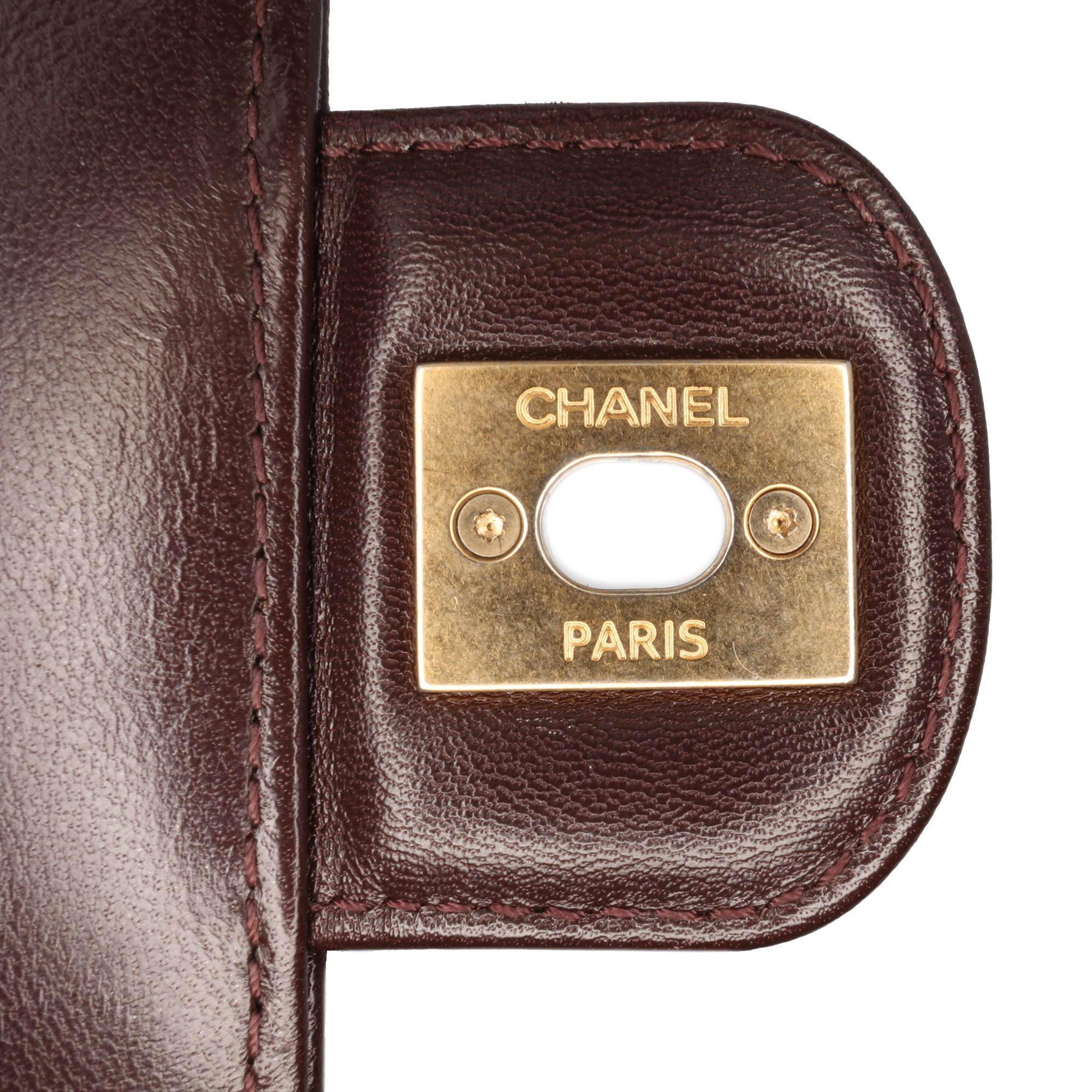 Chanel Mini Quilted Shiny Lambskin Single Flap