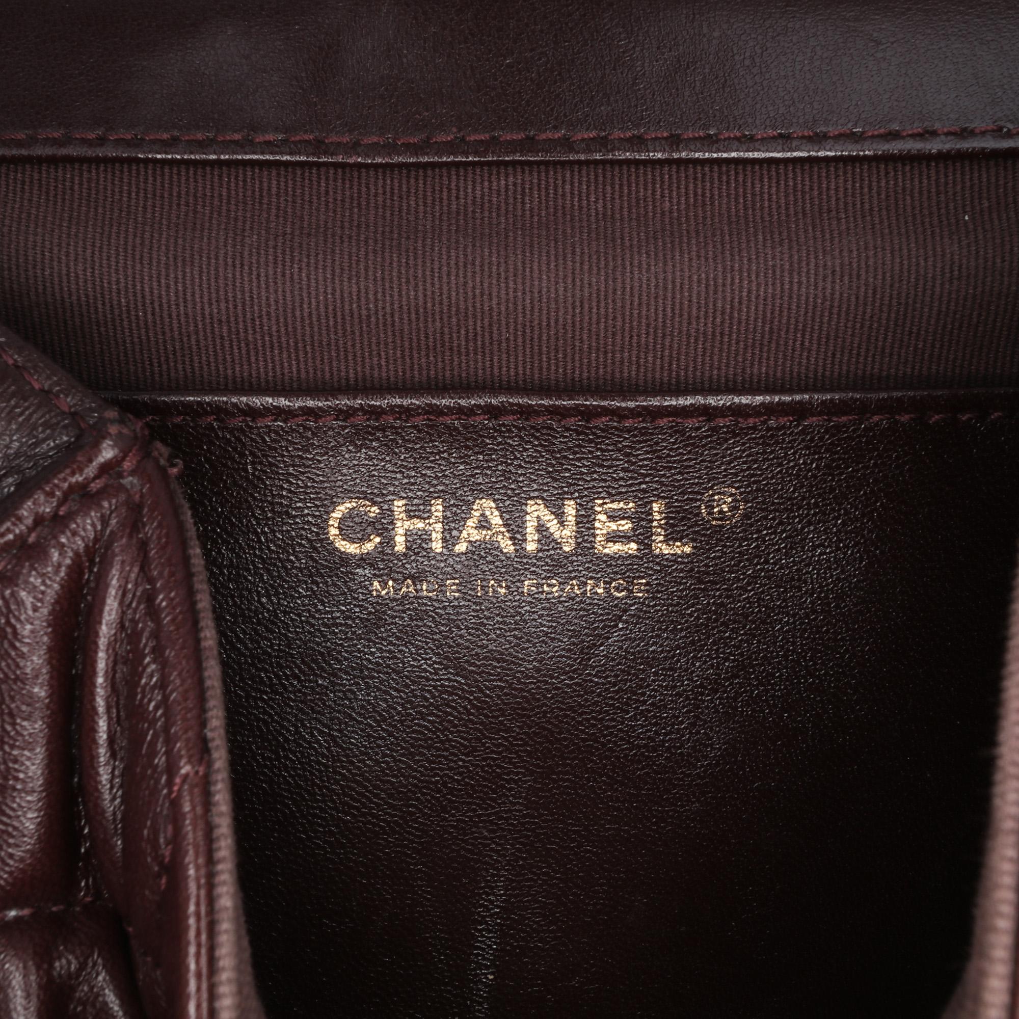 Chanel Mini Quilted Shiny Lambskin Single Flap