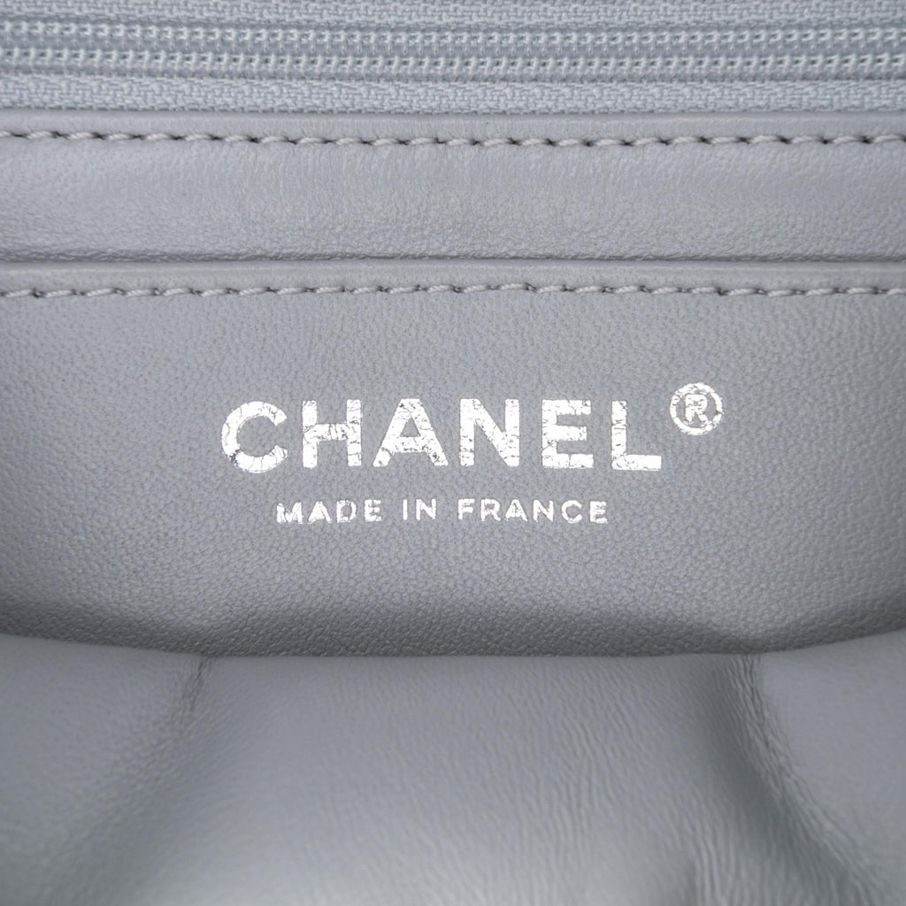 Chanel Mini Quilted Tweed River of Pearls Flap
