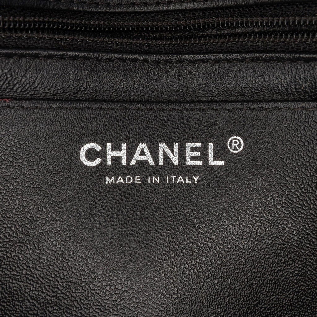 Chanel Mini Rectangular Bicolor Patent Leather Flap Bag