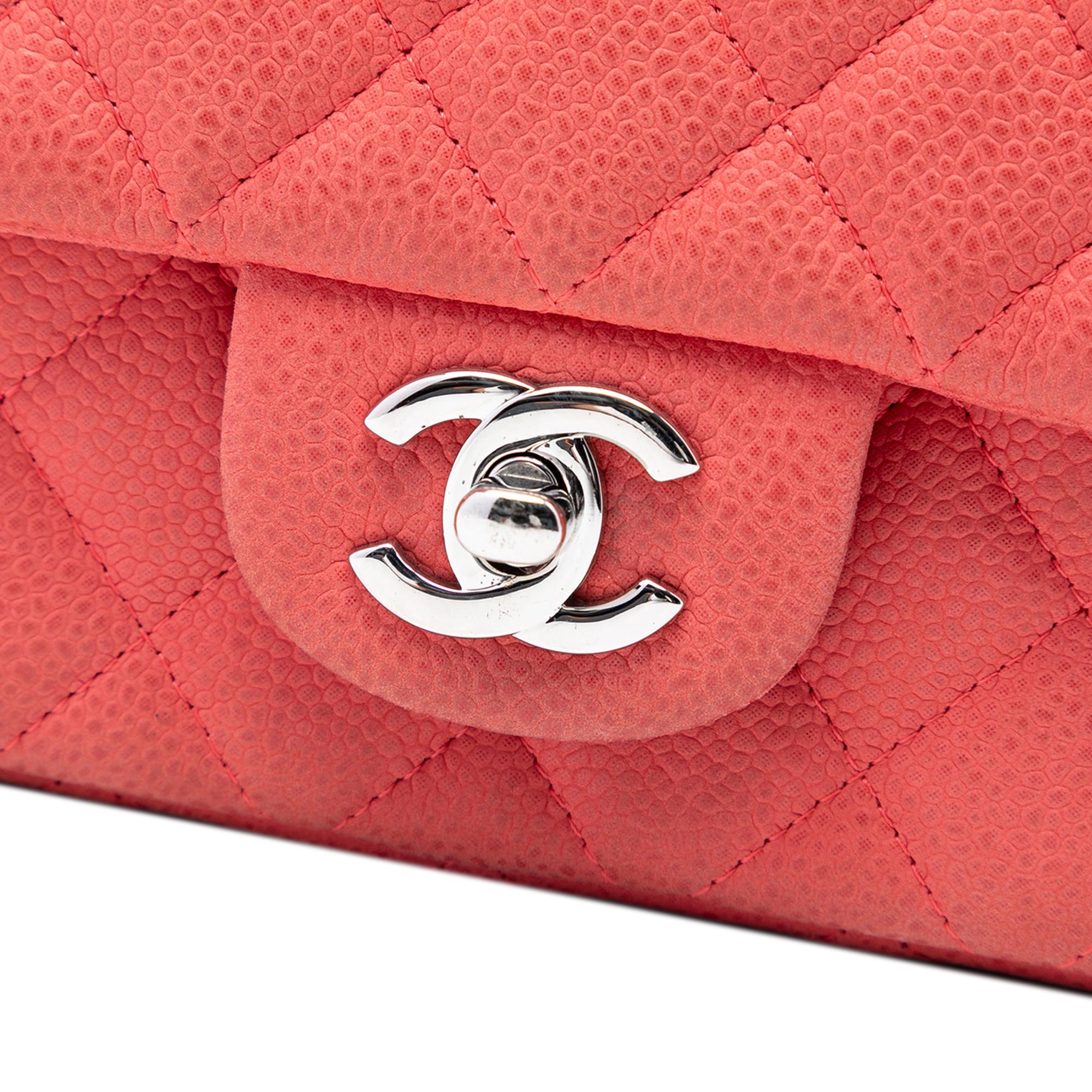 Chanel Mini Rectangular Classic Caviar Single Flap