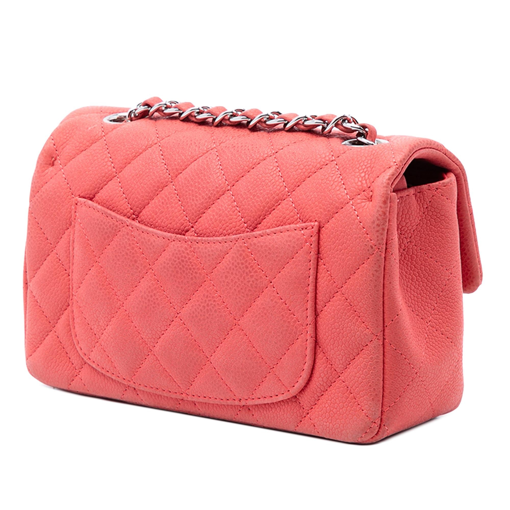 Chanel Mini Rectangular Classic Caviar Single Flap