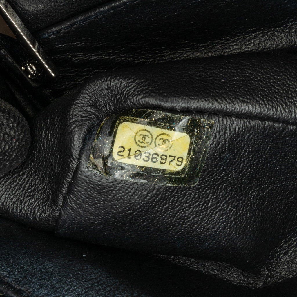 Chanel Mini Rectangular Classic Chevron Patent Single Flap (SHG-3MlT53)