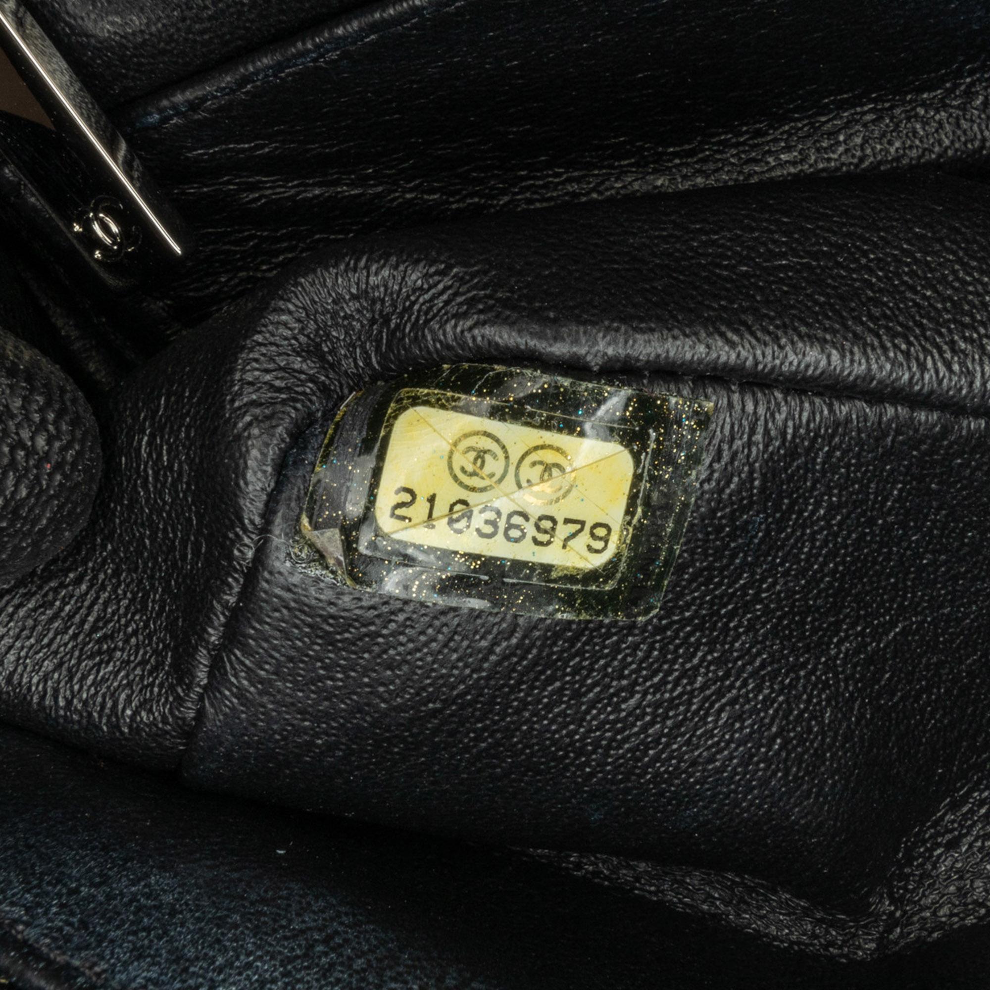 Chanel Mini Rectangular Classic Chevron Patent Single Flap (SHG-3MlT53)