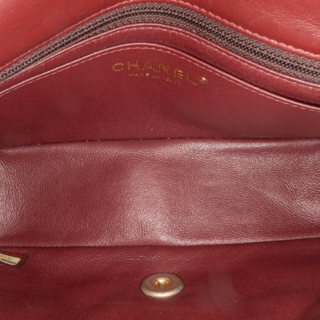 Chanel Mini Rectangular Classic Jersey Sailor Single Flap
